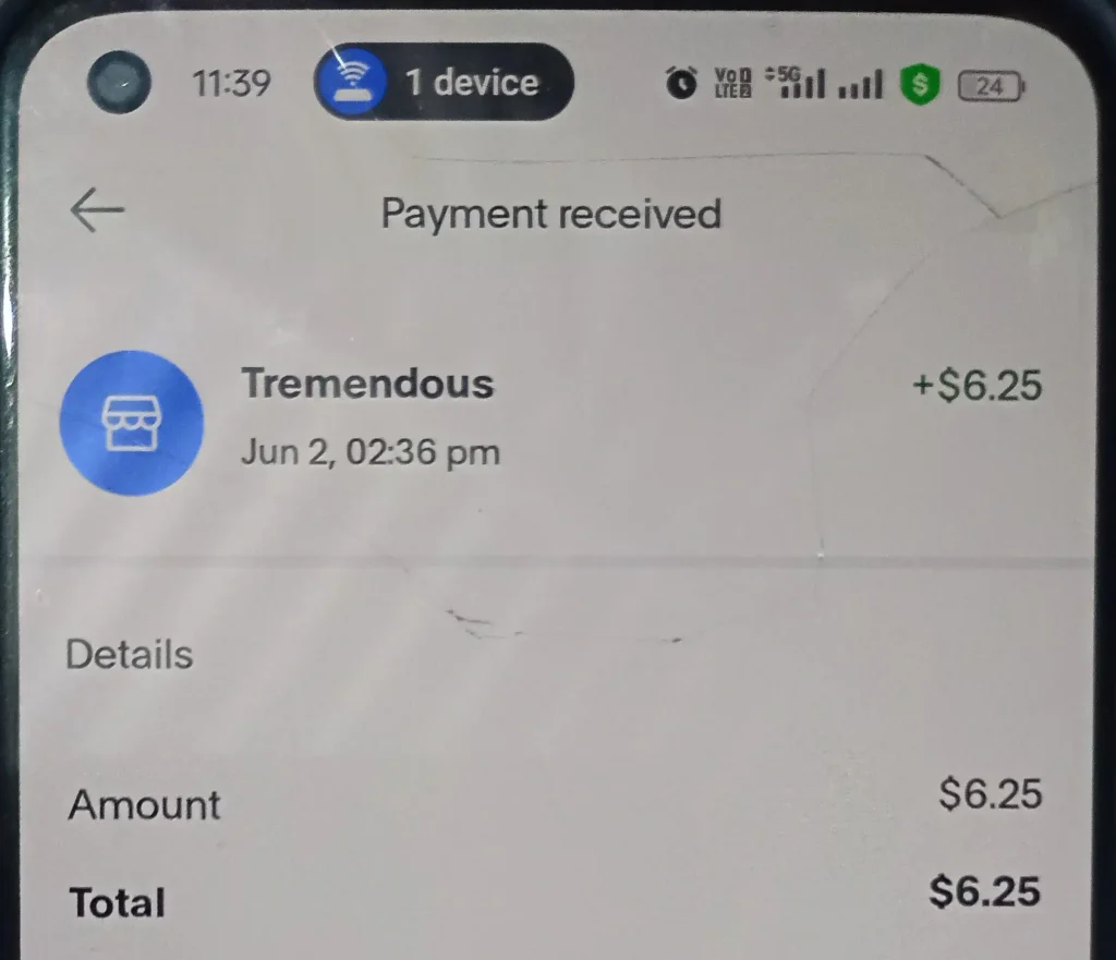 pawns app payment proof